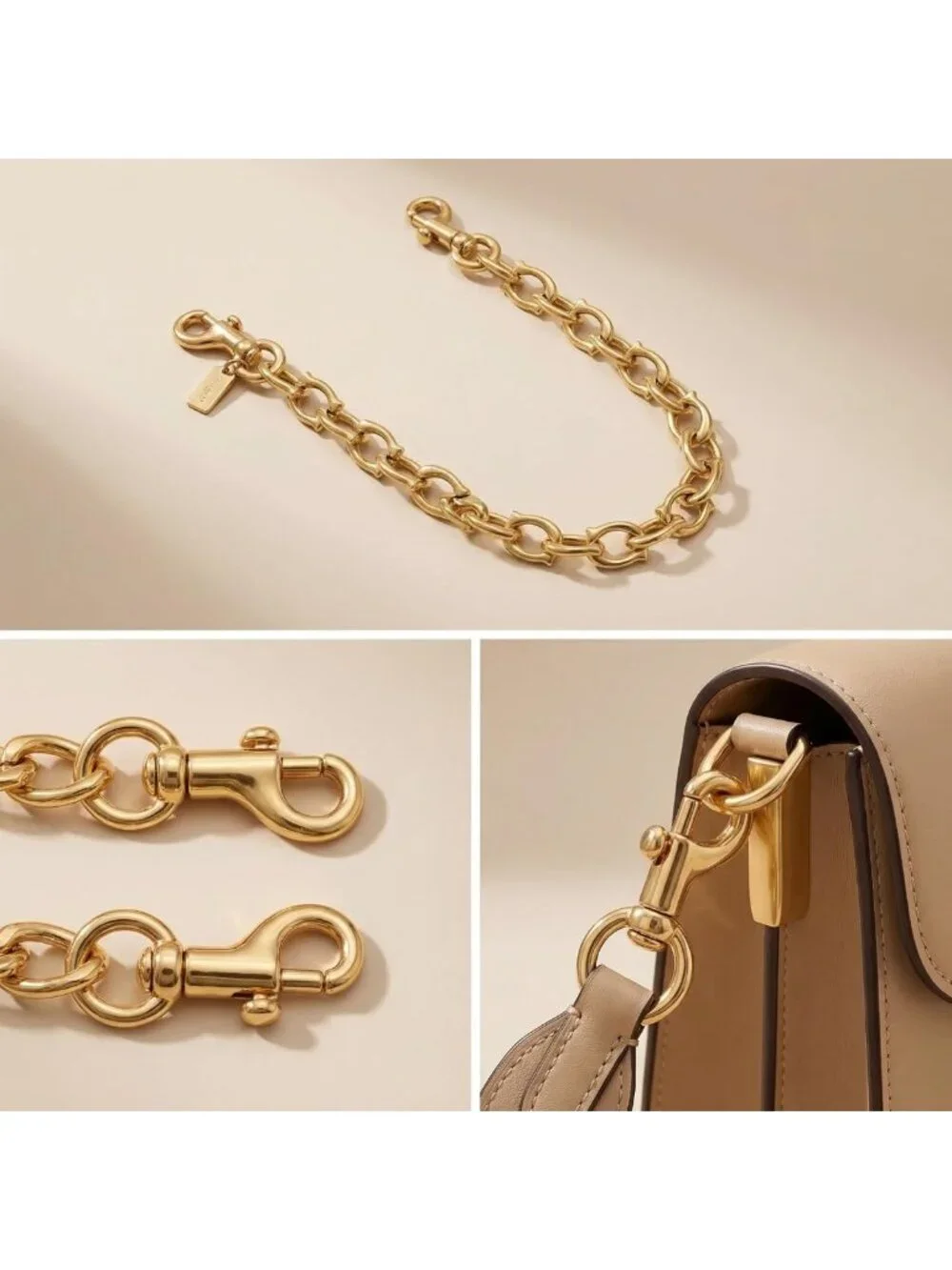 Stylish Bag Chain Charm for Handbags, Purse Charms, Wallet Extender & Jeans